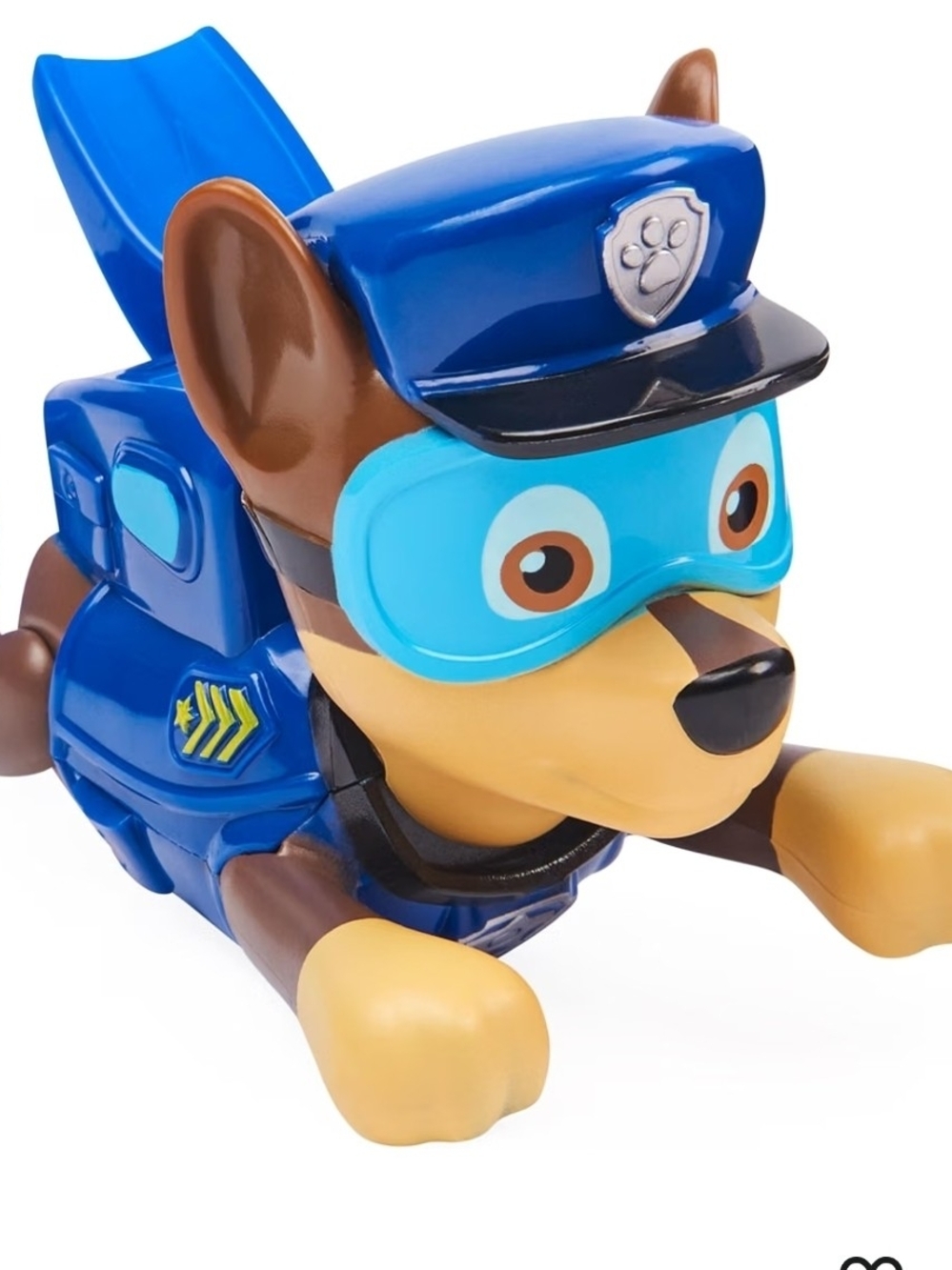 Paw Patrol Chase Blue and Brown Flying Pup Figure